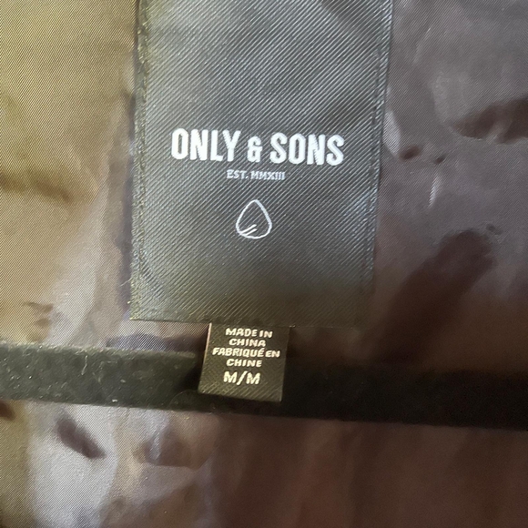 ONLY & SONS Khaki Military Jacket - Picture 5 of 6